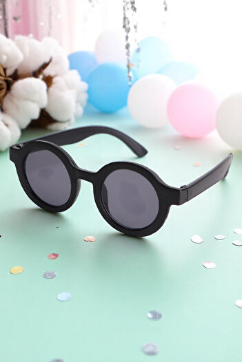 MACERATİ Nordic Unisex Round Frame 0-10 Years Old Children Uv400 Sunglasses