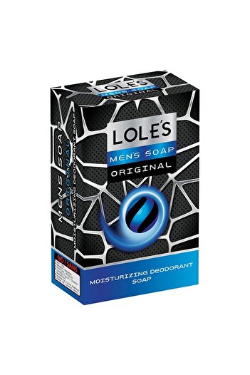 Lole's Men’s Soap Original – Moisturizing Deodorant Bar, SLS-Free, Paraben-Free, Pack of 2