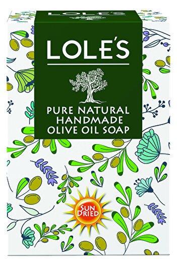Lole's Sun Dried Olive Oil Natural Handmade Soap, 200g