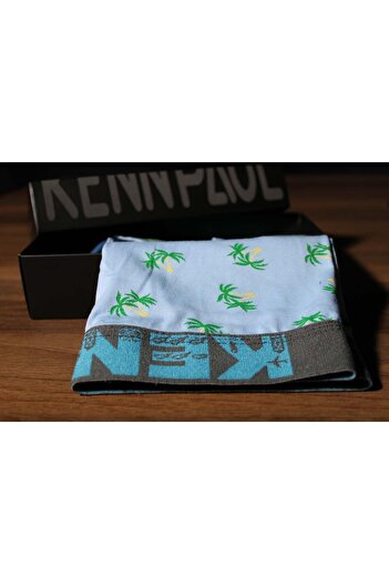 KENN PAUL 3XL–6XL Büyük Beden Boxer – Desenli, Yumuşak Pamuk, Şık Stil