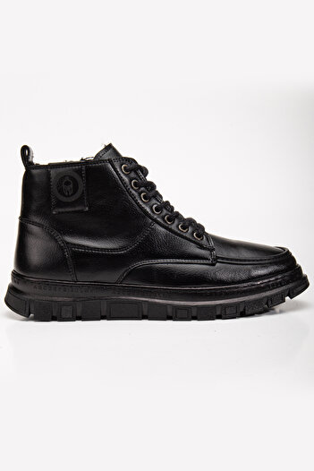 MY GROSS SHOES Ανθεκτικές χειμερινές μπότες με φερμουάρ, με γούνινη επένδυση και αντιολισθητική σόλα