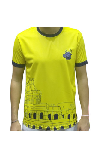 SPORIO Crew Neck T-Shirt Fabric Short Sleeve Crew Neck Can Also Be Used as a Football Jersey