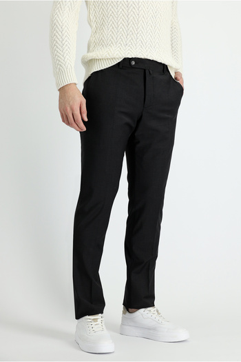 Kiğılı Relaxed Fit Comfortable Cut Wool Classic Fabric Trousers