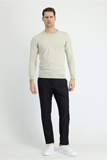 Kiğılı Relaxed Fit Comfortable Cut Wool Classic Fabric Trousers