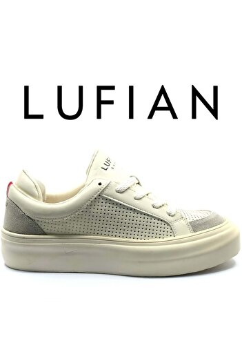 Lufian 111230259 Allan Sneaker Чоловічі шкіряні кросівки БІЛІ