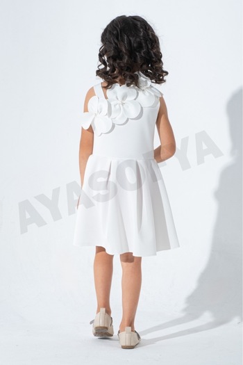 ayasofia kids White Floral Dress