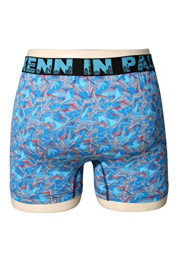 KENN PAUL 3XL–6XL Büyük Beden Boxer – Desenli, Yumuşak Pamuk, Şık Stil