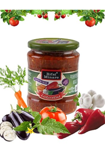 Rifat Minare Lutenitsa Sos Kahvaltılık Tatlı 540 Gr