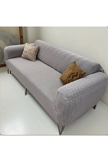 uzhanem Seat Cover . Seat Cover Elastic, Non-Slip Three-Seater Sofa Sofa Cover (1Pcs)