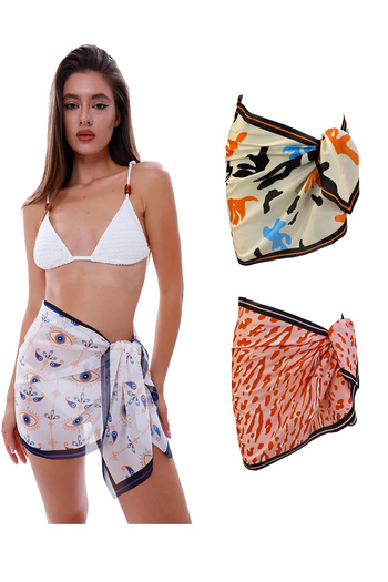 tarzınısec Set of 3 – Popular Short Pareo Collection