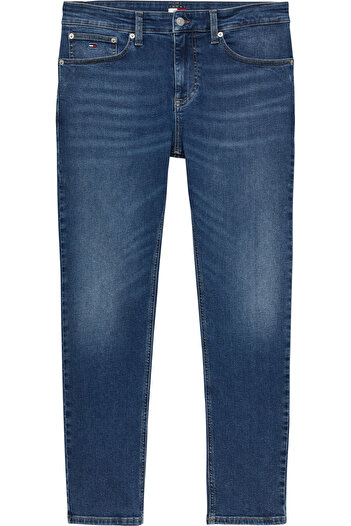 Tommy Hilfiger Ανδρικό σκούρο μπλε τζιν Austin Slim Tapered