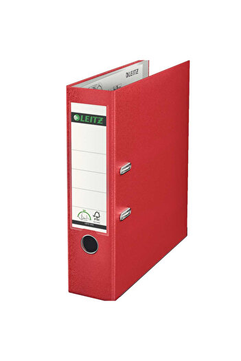 Leitz Office Folder Wide Plastic Red 1010t