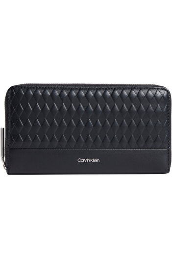 Calvin Klein MINI QUILT LARGE ZIP AROUND Cüzdan