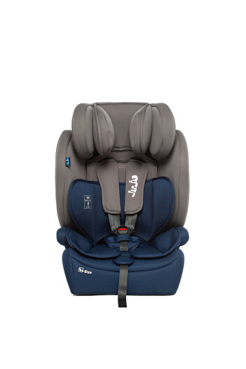 Juju Juju Safe Rider i-Size Car Seat, Grey-Navy Blue