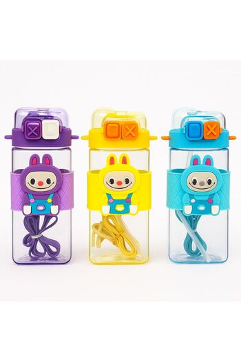 Tatlı Sebep Labubu Water Bottle Yellow