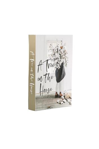 Vitale White Decorative Book Box