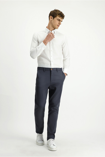 Kiğılı Slim Fit Slim Fit Elastic Waist Lycra Canvas / Chino Trousers