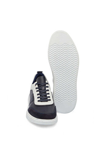 Tergan Lacivert Hakiki Deri Erkek Sneaker - E24I1AY56842-A31