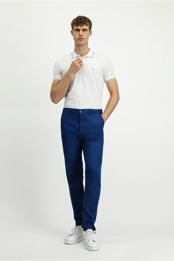 Kiğılı Slim Fit Slim Fit Elastic Waist Lycra Canvas / Chino Trousers
