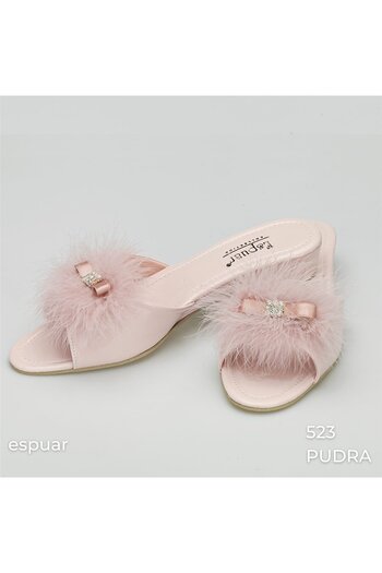 Espuar 523 Heelless Women's Slippers - Powder