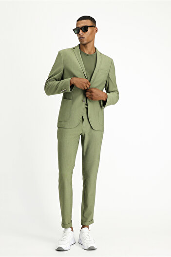 Kiğılı Super Slim Fit - Extra Slim Fit Seersucker Jacket