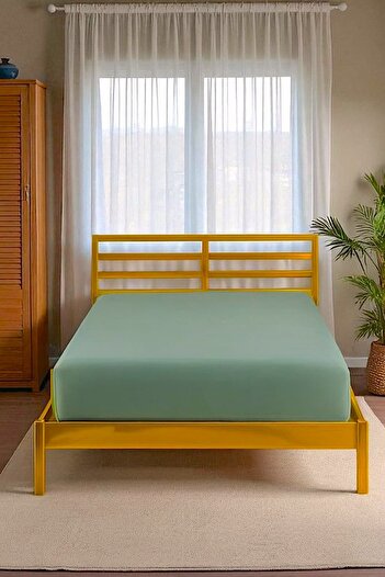 MİLAYS LİFE HOME COLLECTİON 100% Cotton Single or Double Size Fitted Bed Sheet (Fi̇tted Jersey/Combed Cotton Bed Sheet)