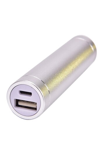 Choice3 Silvery Fake Power Bank Cell Phone Emergency Charger For Pocket Secret Stash Safes Storage Compartme