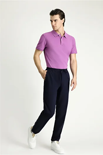Kiğılı Techno-Line Slim Fit - Класичні брюки з вузьким кроєм, еластичним поясом і лікрами