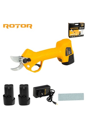 Rotor Cordless garden shears RPS 168, 16V/1.5Ah, brushless motor, cutting diameter 25 mm