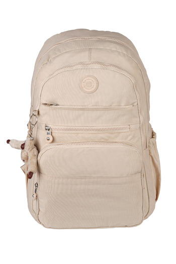 Bliss Dark Gray Unisex Daily & Primary & High School Backpack Crinkle Fabric Laptop Compartment Backpack