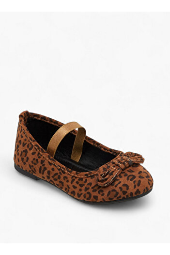Flora Bella by Shoexpress Bow Embellished Ballerina Shoes with Elastic Strap Detail
