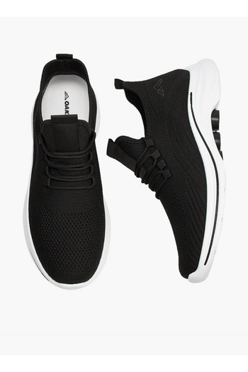 Oaklan by Shoexpress Mesh Detail Lace-Up Sports Shoes