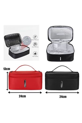 MetaForce Thermal Lunch Box Multi-Purpose Heat Insulated Travel School Makeup Uv Sterilization Storage and Carry