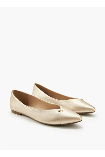 Flora Bella by Shoexpress Textured Slip-On Ballerina Shoes