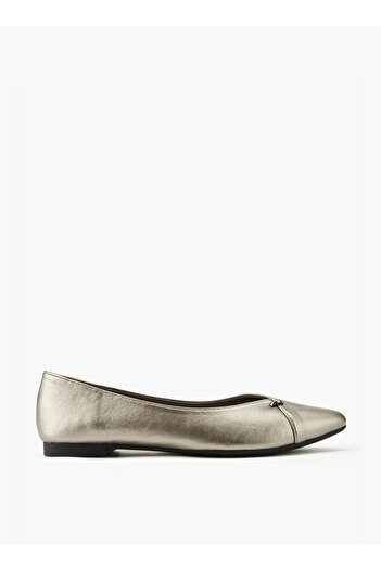Flora Bella by Shoexpress Solid Slip-On Ballerina Shoes