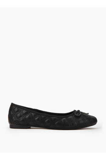 Flora Bella by Shoexpress Bow Accent Slip-On Ballerina Shoes
