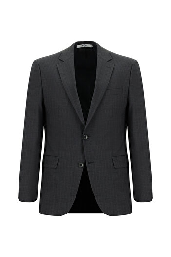 Kiğılı Regular Fit Woolen Striped Classic Suit