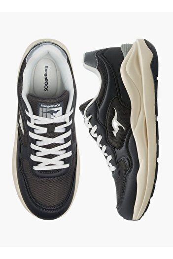 Kangaroos Men's Panelled Sports Shoes with Lace-Up Closure