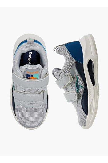Kangaroos Boys' Panelled Sports Shoes with Hook and Loop Closure
