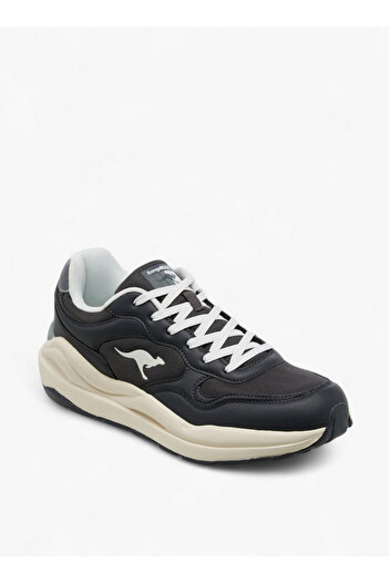 Kangaroos Men's Panelled Sports Shoes with Lace-Up Closure