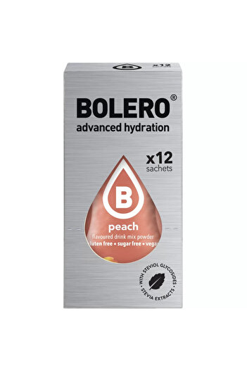 Bolero Bolero Water Flavors - Peach Flavor (12*3g)