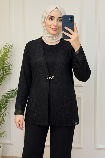 Tebrikler tekstil Yezi Season Women with Hijab and Fashionable Tuink Model N0016