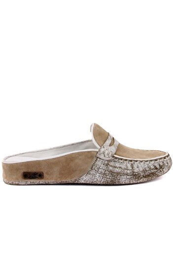 SailLakers - Γυναικείες παντόφλες σπιτιών Mink Suede 109-560-B