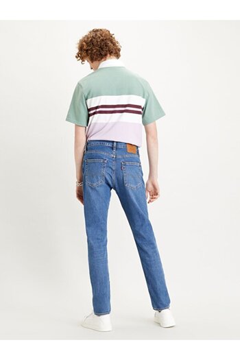 Levi's Тонка посадка з регулярною талією сині чоловічі джинсові штани 288330787