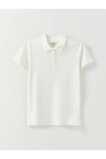 LC Waikiki Polo Neck Plain Short Sleeve Women's T-Shirt