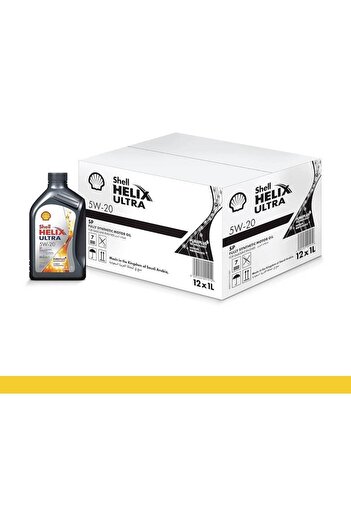 SHELL Engine Oil 5W-20 Natural Gas, 12 Cartons