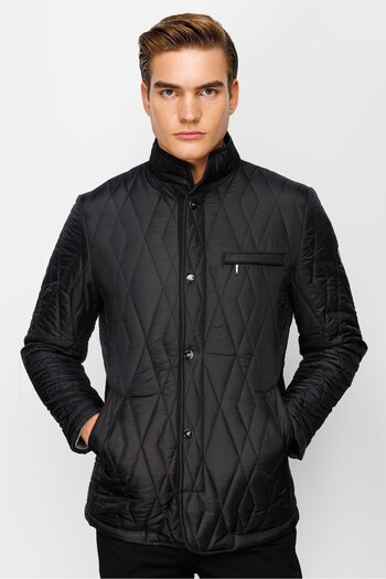 İgs Men's Black Coat