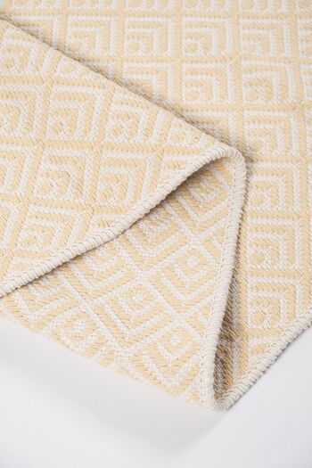 Halımax Cotto 80x150cm %100 Pamuk Çift Taraflı Çamaşır Makinesinde Yıkanabilir Saçaklı Kilim
