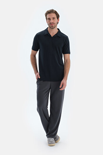 Dagi Smoked Straight Leg Pocket Modal Trousers