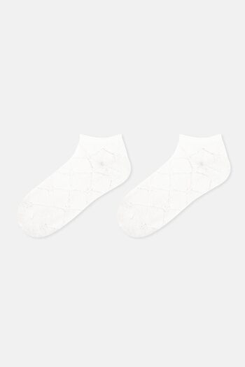 Dagi Men's Coolmax White Booties Socks